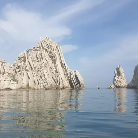 度假居 Appartamento Con Meravigliosa Vista Mare Numana 努马纳